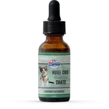 Extrait Naturel au CBD pour Chat d'Amsterdam Quality spécialement formulé pour chats.