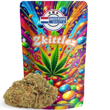 Amsterdam Quality | Boutique CBD Premium 18 Fleur CBD sucrée et fruitée. Relaxation intense et goût bonbon signé Amsterdam Quality. Pour un moment chill tout en couleur.